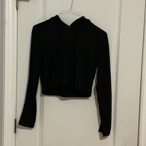 Black Women's Hoodie Top